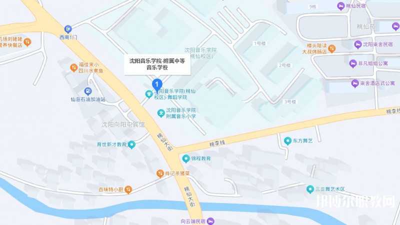 沈陽音樂學(xué)院附屬中等音樂學(xué)校地址，乘車路線